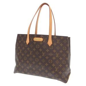 Louis Vuitton Monogram Wilshire MM Hand Bag Monogram